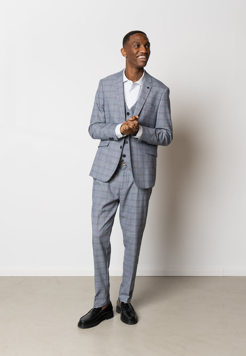 Clean Cut Copenhagen Storm XO blazer Blazere Navy/Khaki Check