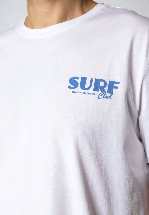 Clean Cut Copenhagen Surf t-shirt T-shirts S/S Hvid