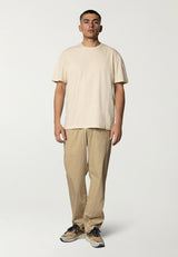 Fat Moose TAYLOR COTTON T-SHIRT T-shirts S/S Ecru