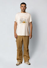 Fat Moose TENT T-SHIRT T-shirts S/S Ecru