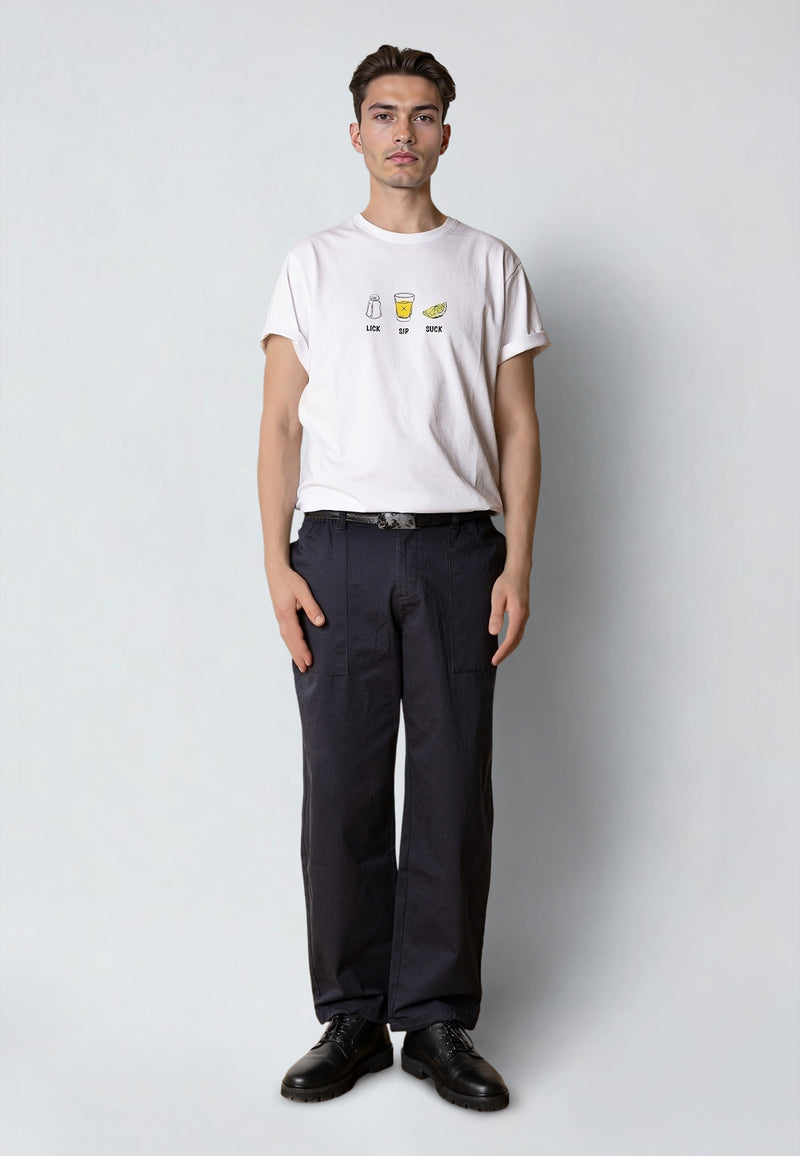 Clean Cut Copenhagen TEQUILA T-SHIRT T-shirts S/S Hvid