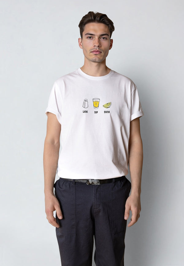 Clean Cut Copenhagen TEQUILA T-SHIRT T-shirts S/S Hvid