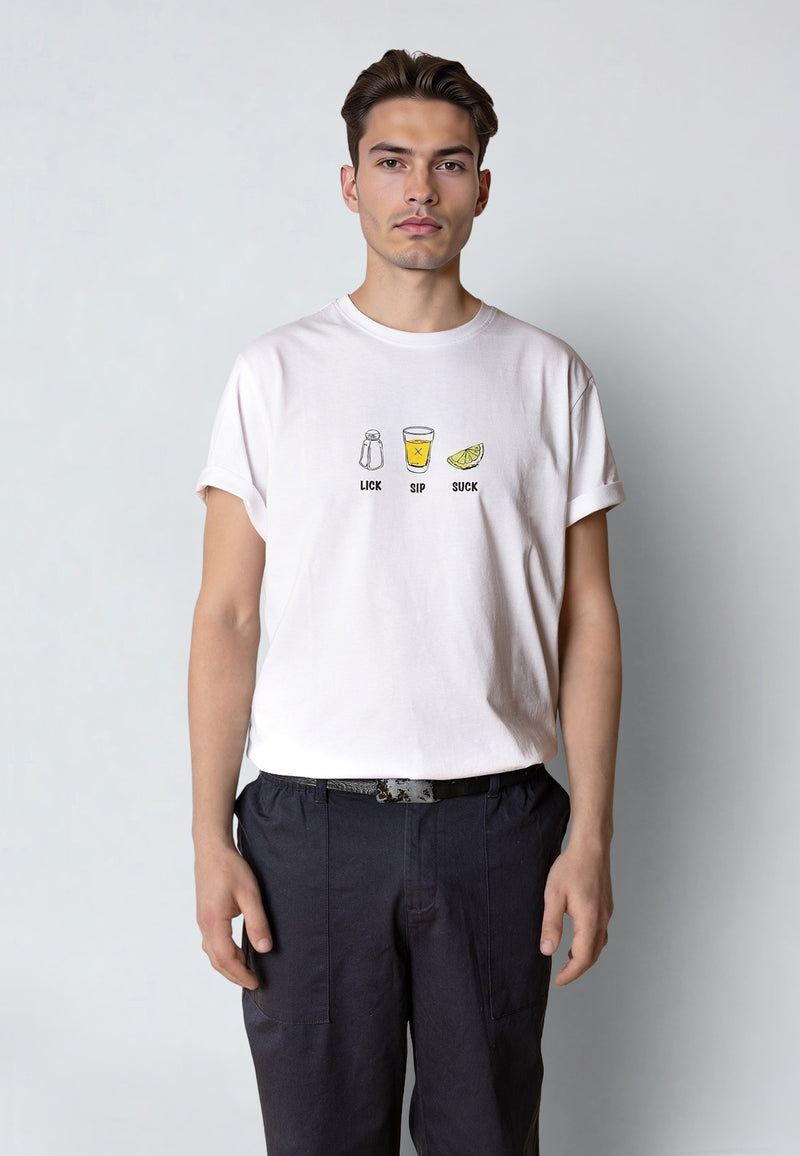 Clean Cut Copenhagen TEQUILA T-SHIRT T-shirts S/S Hvid