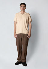 Clean Cut Copenhagen THOMAS KNITTED POLO Polos Ecru