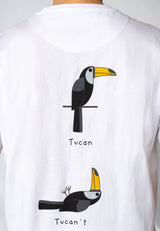 Clean Cut Copenhagen Tucan cotton t-shirt T-shirts S/S Hvid