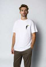 Clean Cut Copenhagen Tucan cotton t-shirt T-shirts S/S Hvid