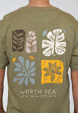Fat Moose VACATION T-SHIRT T-shirts S/S Støvet Grøn