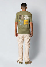 Fat Moose VACATION T-SHIRT T-shirts S/S Støvet Grøn