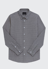 Clean Cut Copenhagen VESTERHAV SHIRT Skjorte L/S Navy Ternet