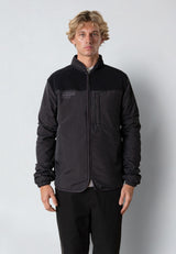 Fat Moose VESTER FLEECE JACKET Fleece Sort