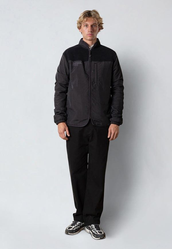 Fat Moose VESTER FLEECE JACKET Fleece Sort