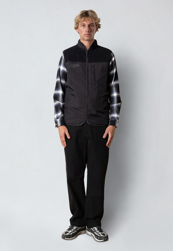 Fat Moose VESTER FLEECE VEST Fleece Sort