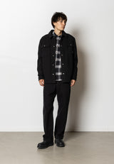 Fat Moose VILLAS OVERSHIRT Overshirts Sort