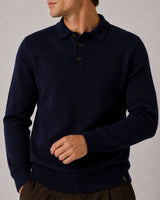 Clean Cut Copenhagen Vester polo knit Strik Mørk Navy