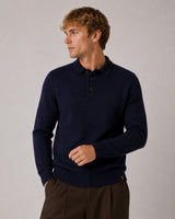 Clean Cut Copenhagen Vester polo knit Strik Mørk Navy