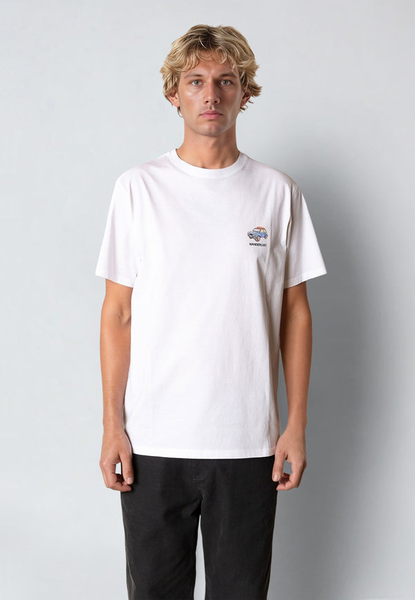 Fat Moose WANDERLUST T-SHIRT T-shirts S/S Hvid