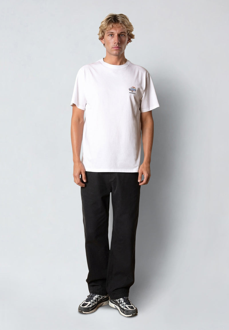 Fat Moose WANDERLUST T-SHIRT T-shirts S/S Hvid