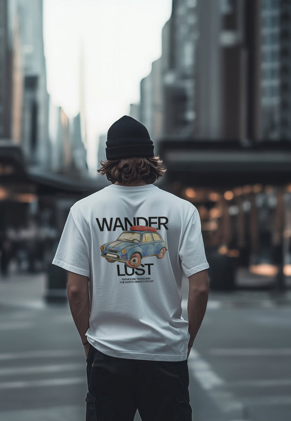 Fat Moose WANDERLUST T-SHIRT T-shirts S/S Hvid
