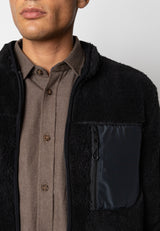 Fat Moose WOOD FLEECE JACKET Fleece Sort