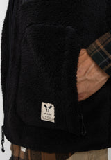 Fat Moose WOOD FLEECE VEST Fleece Sort