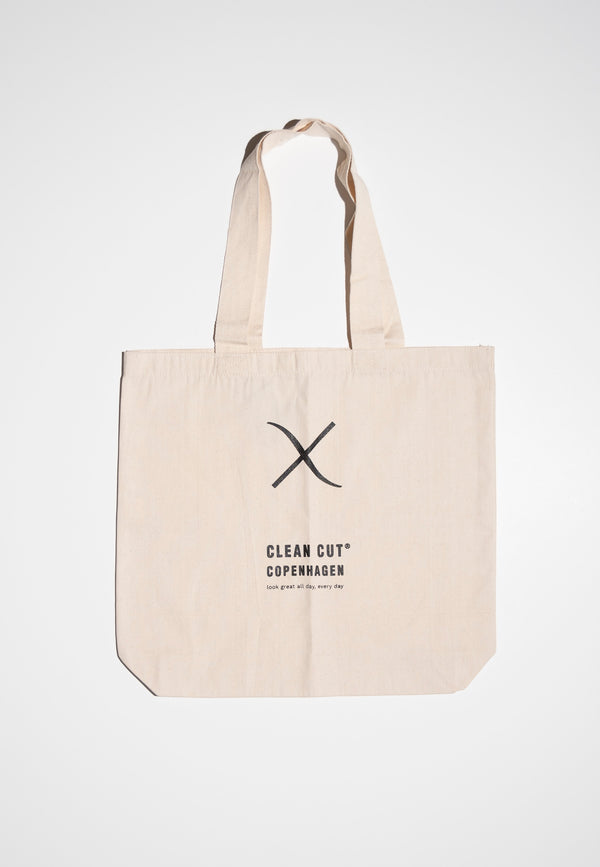 Clean Cut Copenhagen William Tote Bag Tasker Ecru