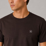 Clean Cut Copenhagen X organic t-shirt T-shirts S/S Dark Brown