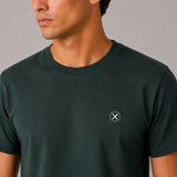 Clean Cut Copenhagen X organic t-shirt T-shirts S/S Forest green